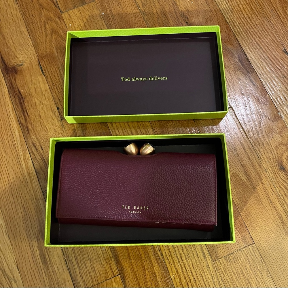 Ted Baker Purple Wallet